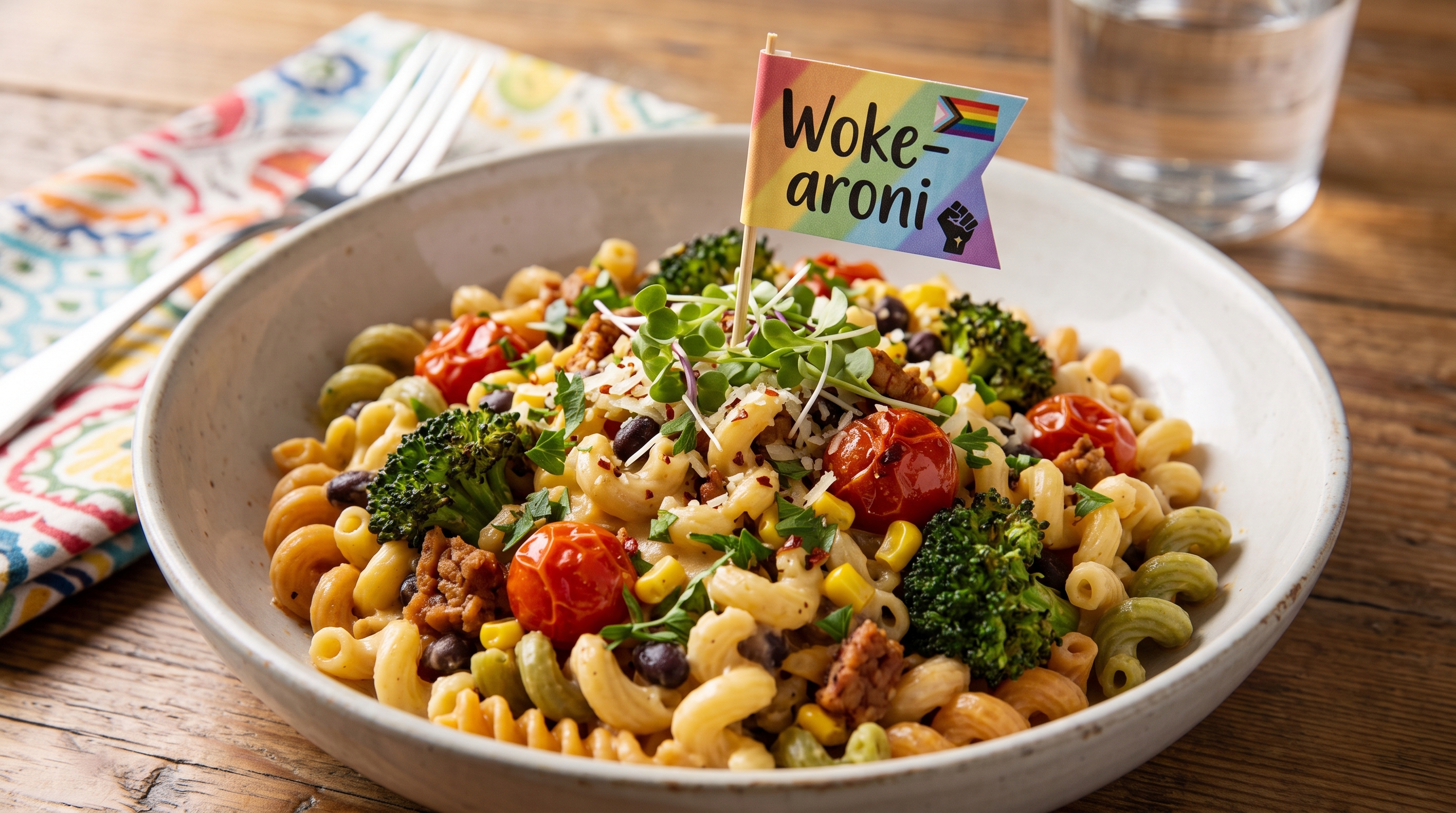 Woke-aroni: a pasta Phil hates
